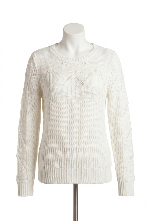 FRENCH KYSS Sweaters - NEW FRENCH KYSS knit sweater in ivory